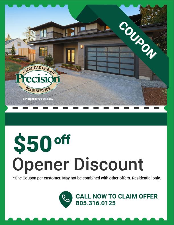 Garage Door Repair Service - Precision Door of Santa Maria