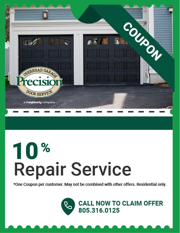 Garage Door Repair Service - Precision Door of Santa Maria