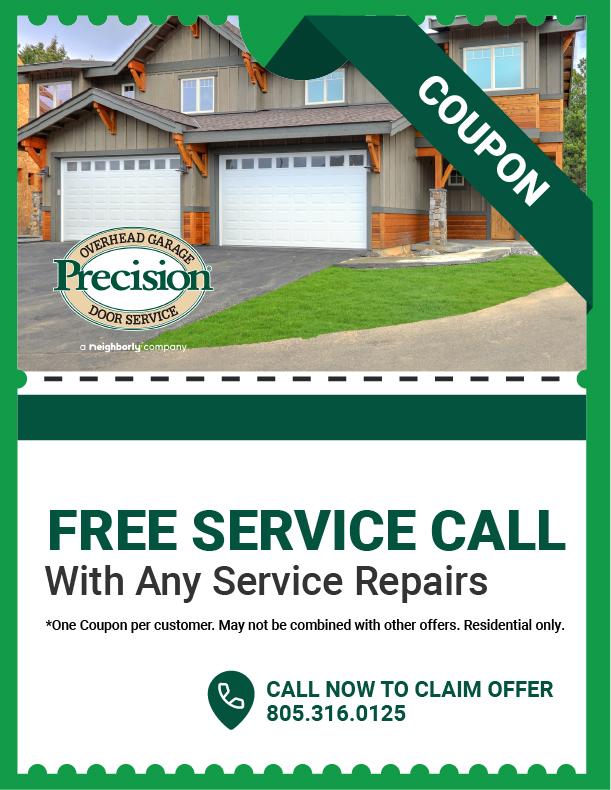Garage Door Repair Service - Precision Door of Santa Maria