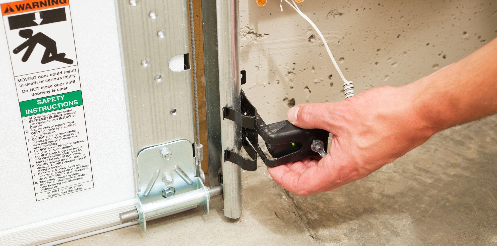 Garage Door Sensor installation