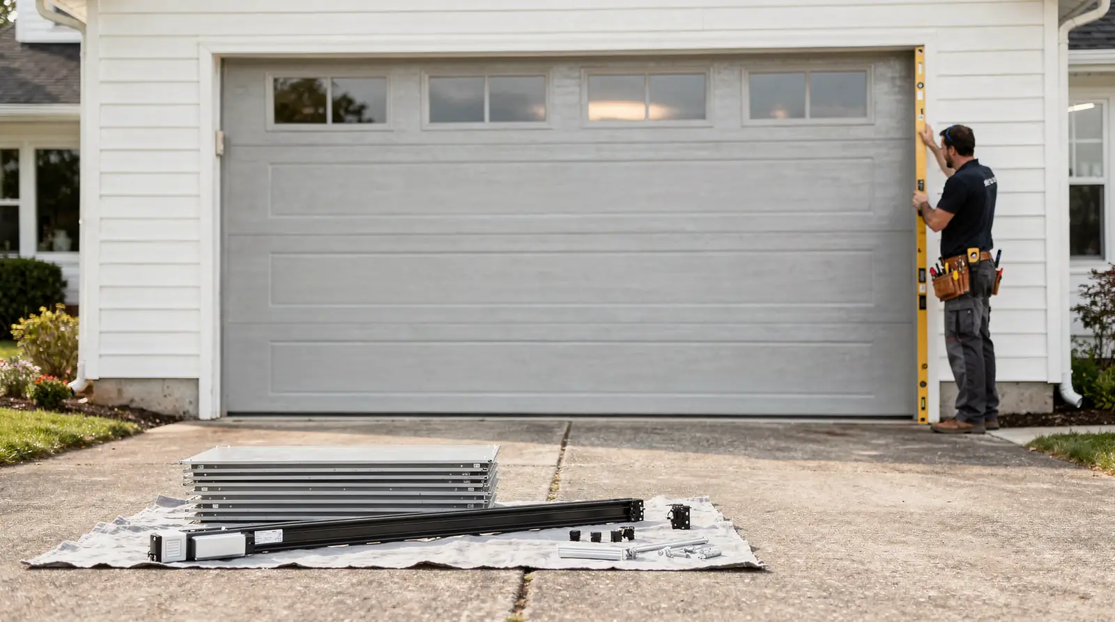 New garage doors are available starting at an accessible entry price point, making the upgrade