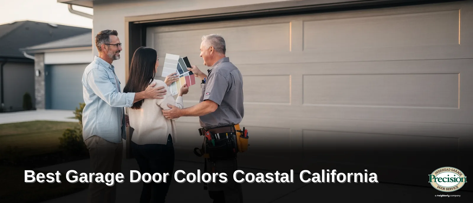 The garage door makes up a large share of a home's front-facing exterior, so its