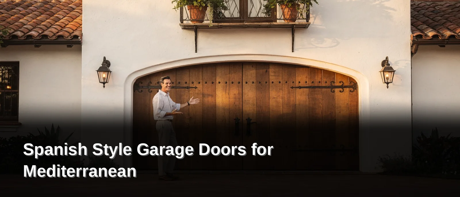 What Defines Spanish Mediterranean Garage Door Style, Spanish Style Garage Doors for Mediterranean